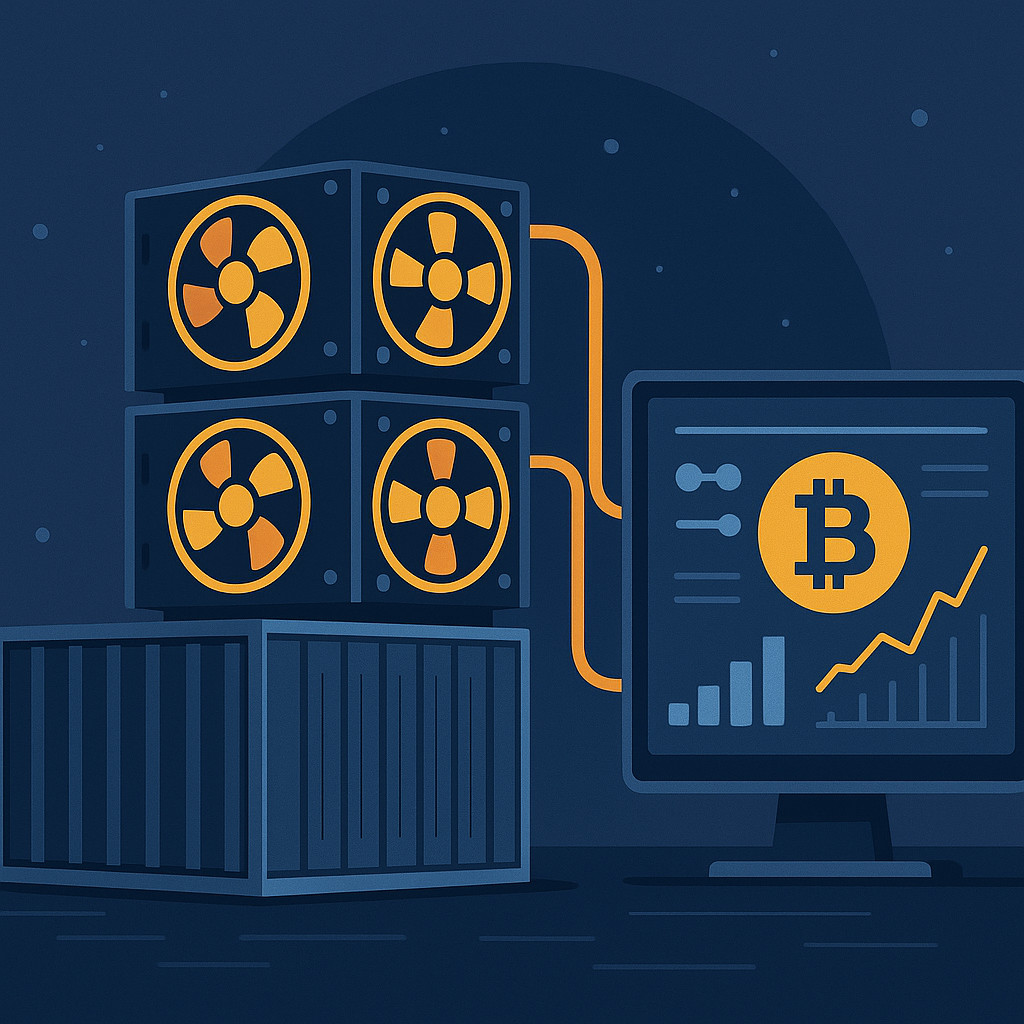 Mining container software control system interface and monitoring platform